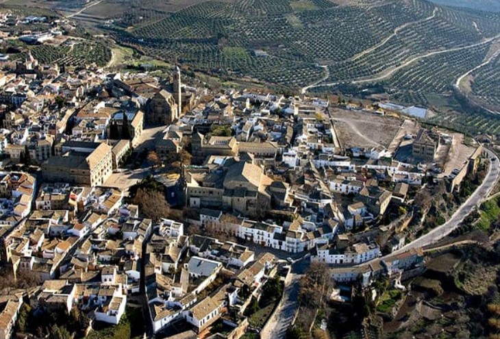 Úbeda a vista de pájaro