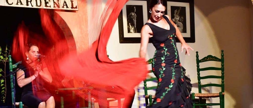 Espectáculo flamenco en el tablao El Cardenal Foto galería 3