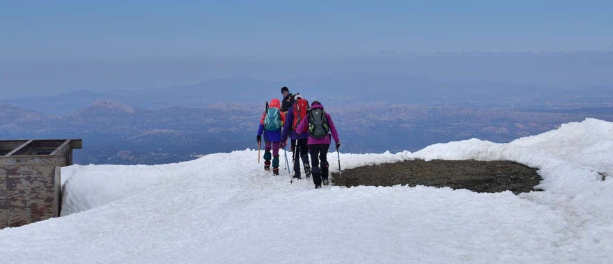 Paseo con raquetas de nieve por Sierra Nevada Foto galería 4