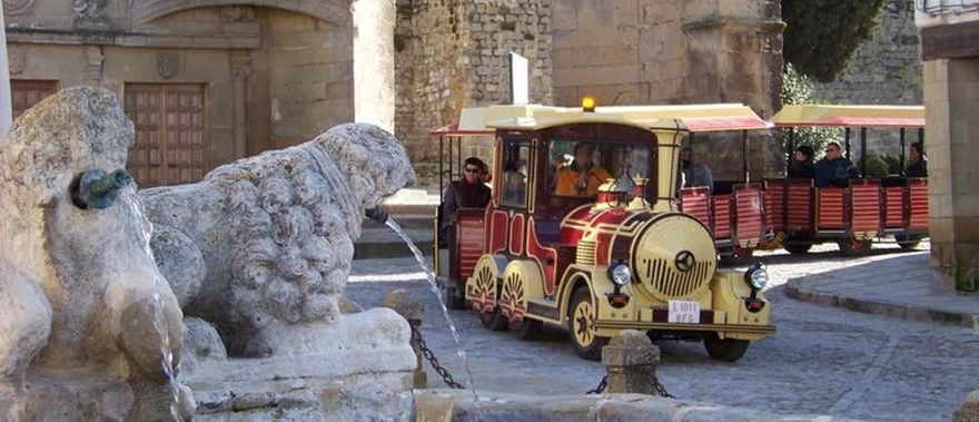 Tren turístico de Baeza