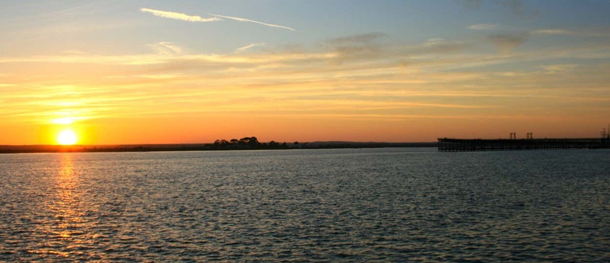 Paseo en barco por la ría de Huelva al atardecer Foto galería 1