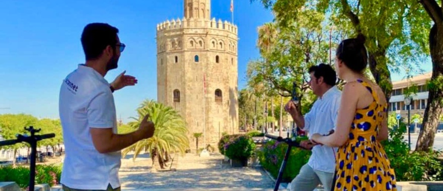 Tour en patinete eléctrico por Sevilla
