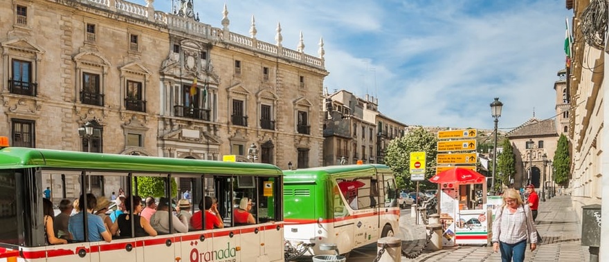 Tren turístico de Granada