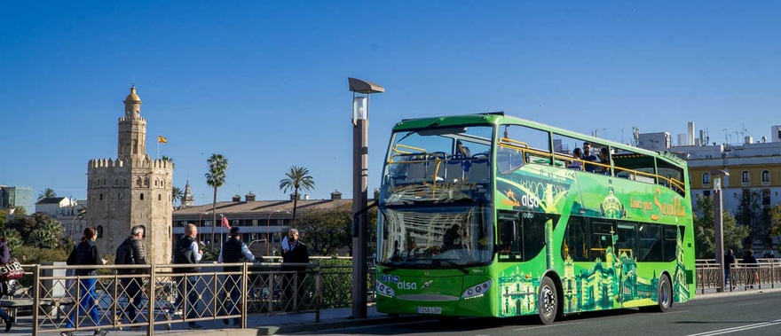 Autobús y barco turístico de Sevilla Foto galería 1