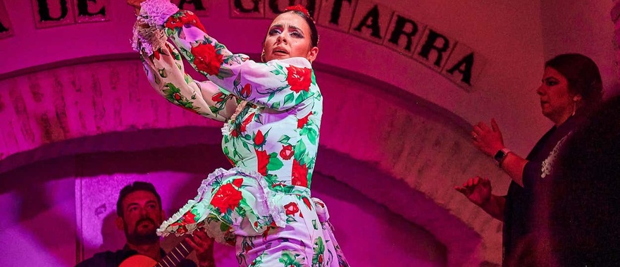 Espectáculo flamenco en la Casa de la Guitarra
