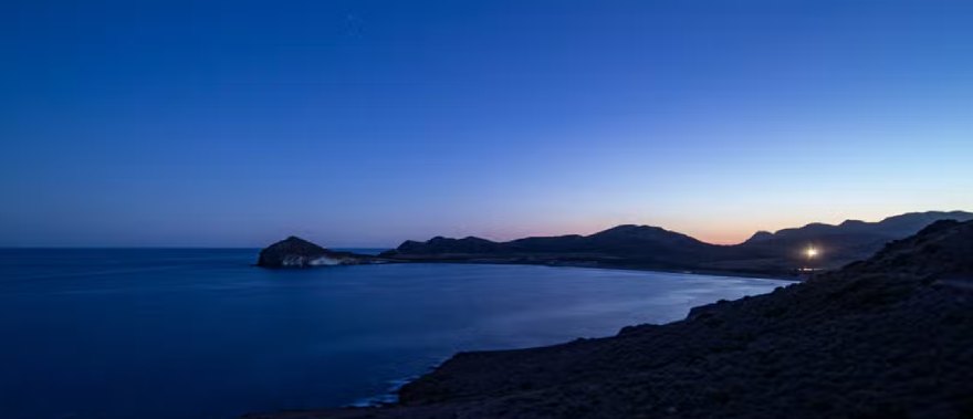 Senderismo nocturno en Cabo de Gata