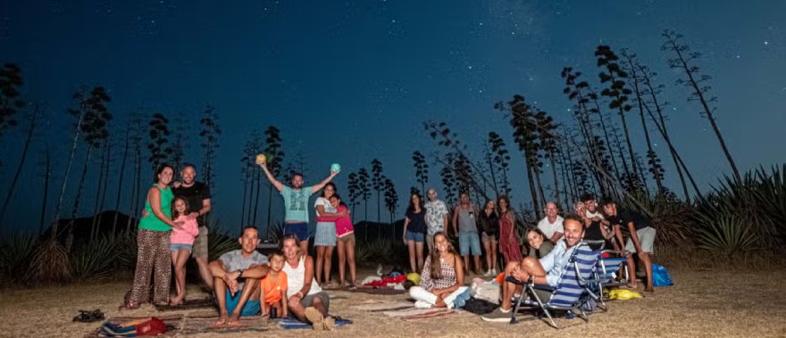 Senderismo nocturno en Cabo de Gata Foto galería 1