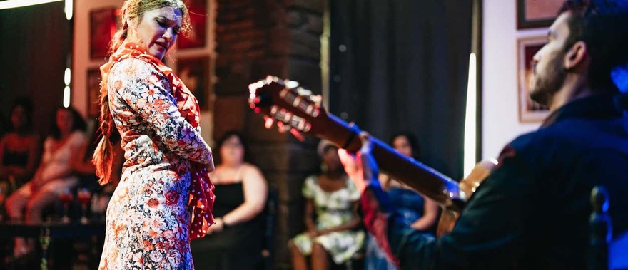 Espectáculo en Baraka Sala Flamenca Foto galería 3