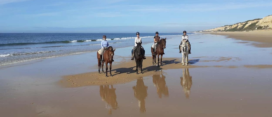 Paseo a caballo por Doñana desde Mazagón Foto galería 1