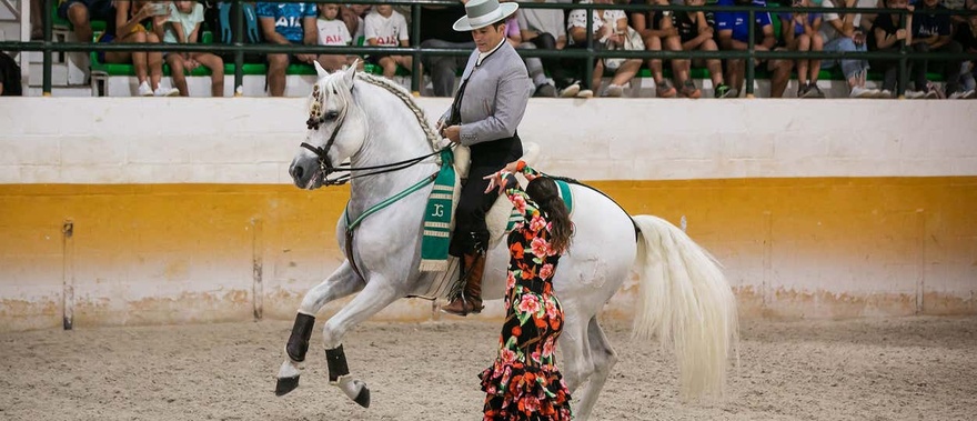 Espectáculo ecuestre en El Ranchito