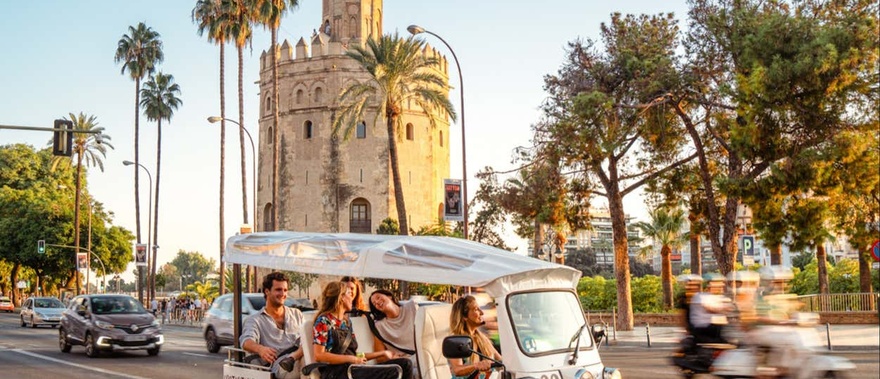 Tour en tuk tuk por Sevilla Foto galería 1