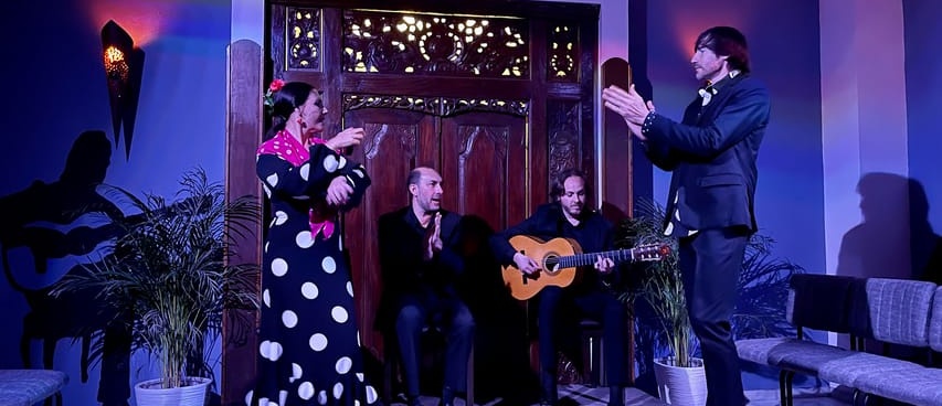 Espectáculo flamenco en la Sala Almoraima