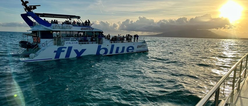 Catamaran ride at sunset off the coast of Malaga Gallery Photo 4