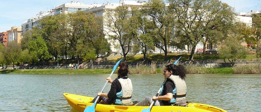 Tour en kayak por el rio Guadalquivir en Sevilla Foto galería 1