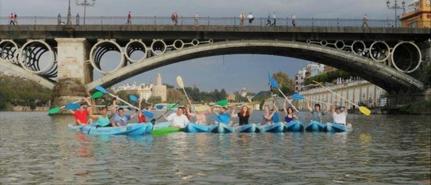 Tour en kayak por el rio Guadalquivir en Sevilla Foto galería 3