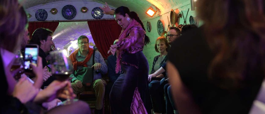 Espectáculo en la Cueva Flamenca La Comino Foto galería 4