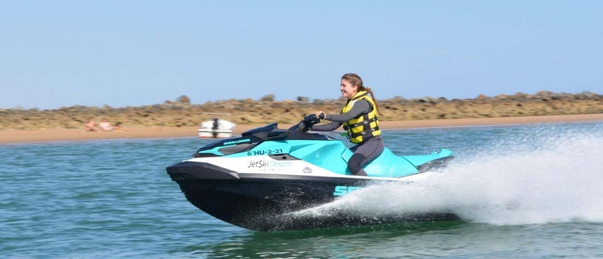 Tour en moto de agua por Isla Canela e Isla Cristina