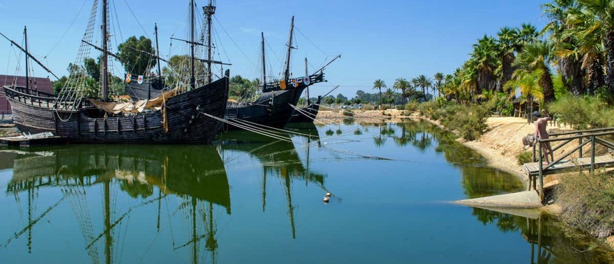 Paseo en barco al Muelle de las Carabelas desde el Rompido Foto galería 3