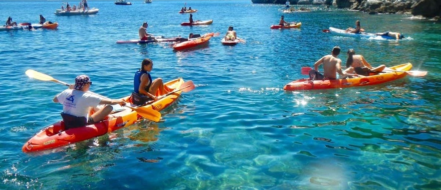 Tour en kayak por La Herradura