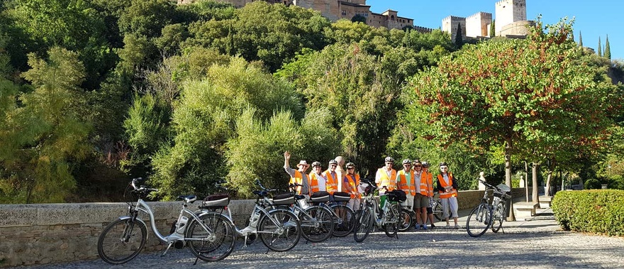 Tour en bicicleta eléctrica por Granada
