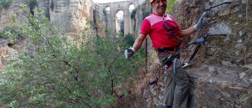 Vía ferrata del Tajo de Ronda Foto galería 1