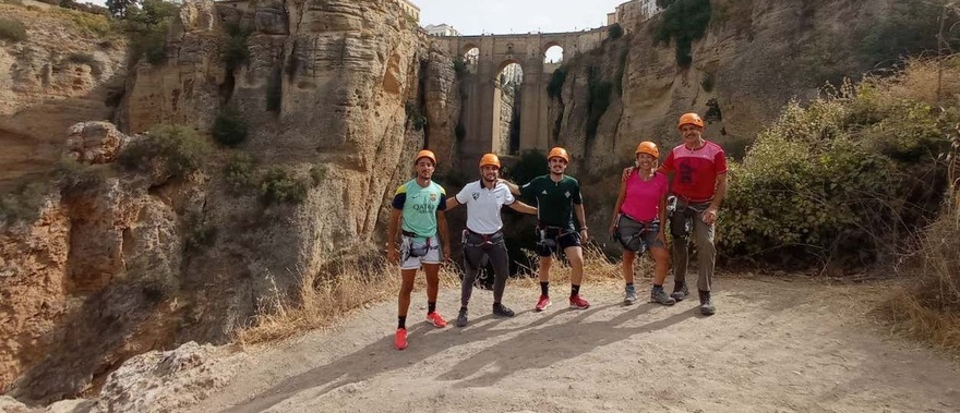 Vía ferrata del Tajo de Ronda Foto galería 2