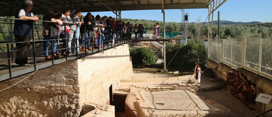 Tour por la Villa romana de Fuente Álamo Foto galería 1
