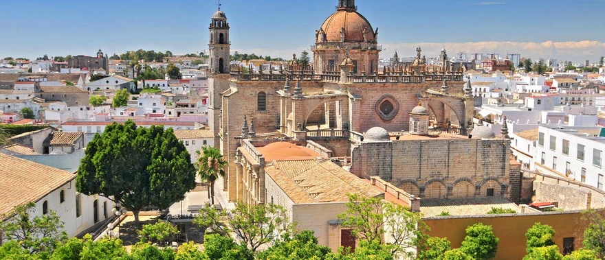 Entrada a la Catedral de Jerez
