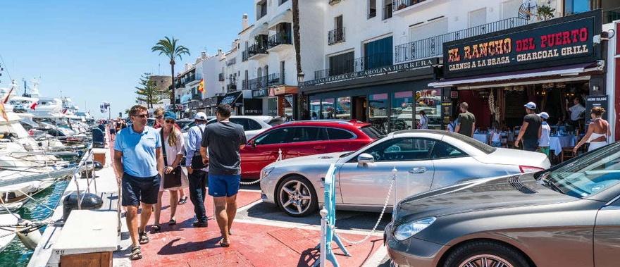 Tour en bicicleta por Puerto Banús Foto galería 1