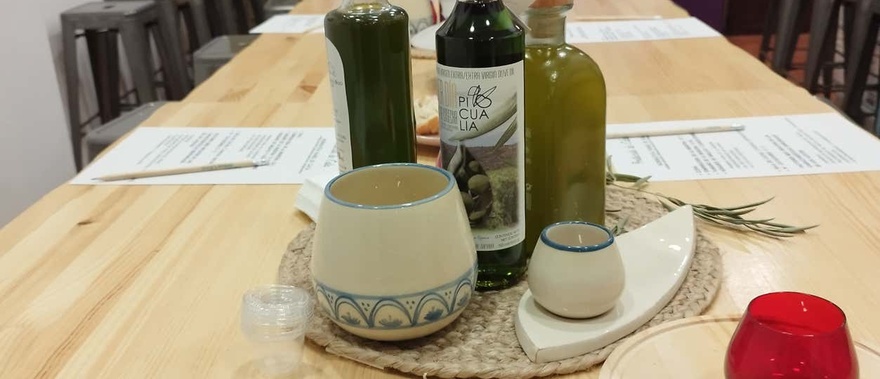 Cata de aceites de Jaén en Baeza Foto galería 3