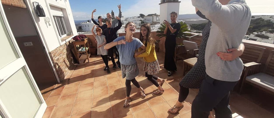 Clase de flamenco en Vejer de la Frontera Foto galería 2