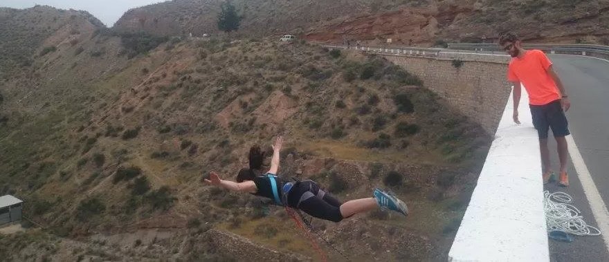 Salto de puenting en Almería Foto galería 1