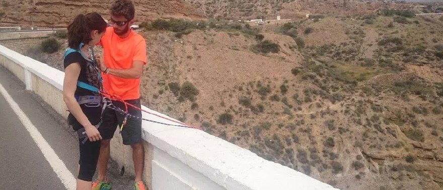 Salto de puenting en Almería Foto galería 2