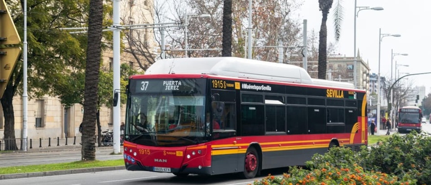 Autobús entre Sevilla y el aeropuerto Foto galería 1