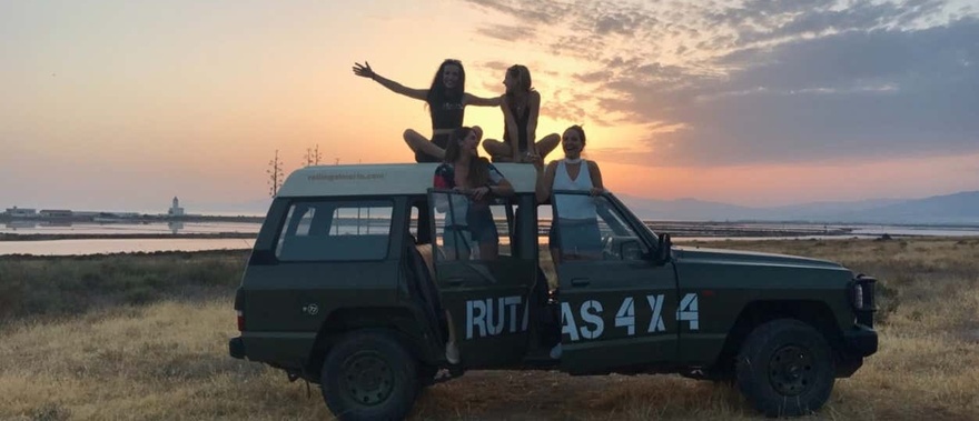 Tour por las salinas y humedales del Cabo de Gata en 4x4