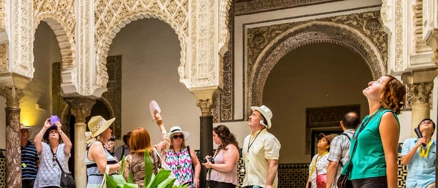 Entrada al Real Alcázar de Sevilla