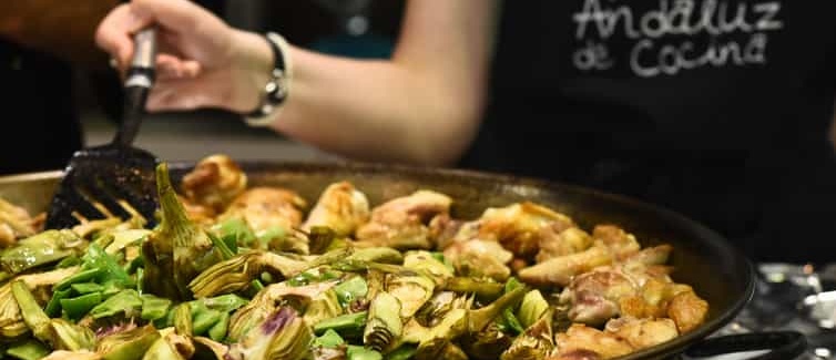 Урок испанской кухни и посещение рынка Триана