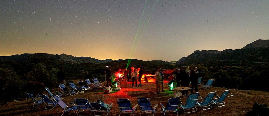 Observación de estrellas en la Sierra de Grazalema Foto galería 2