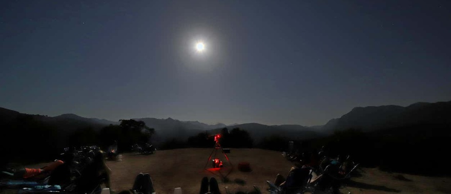 Observación de estrellas en la Sierra de Grazalema
