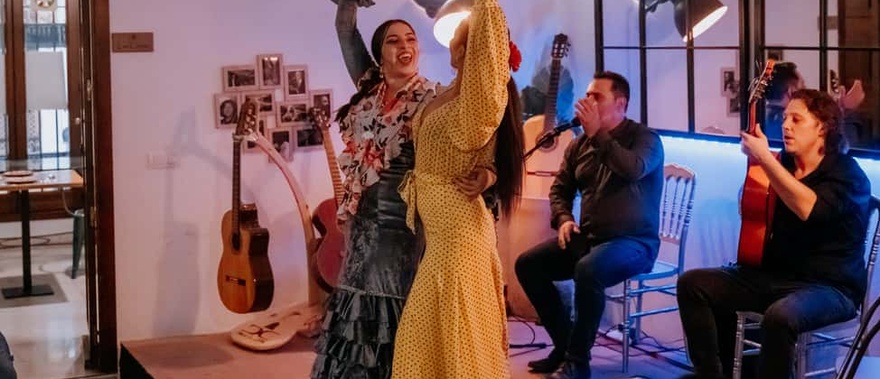 Espectáculo Flamenco en Tablao Doble de Cepa Foto galería 3