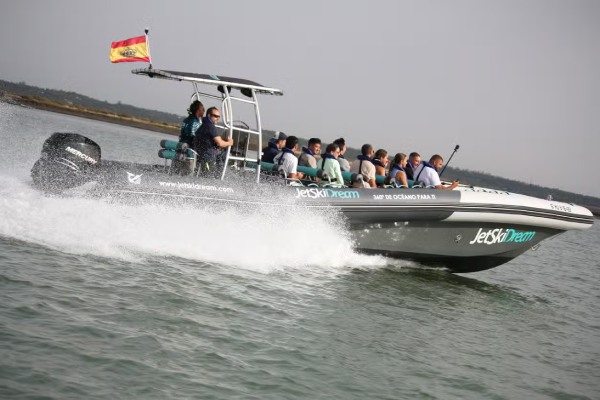 Paseo en lancha rápida por Isla Canela Foto galería 2