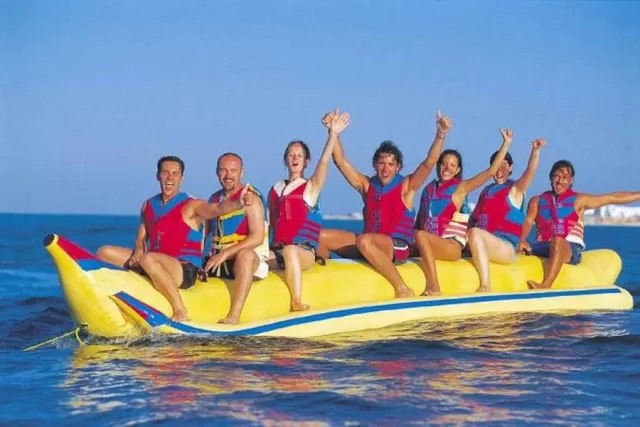 Sesión de Banana Boat en Marbella (Málaga)