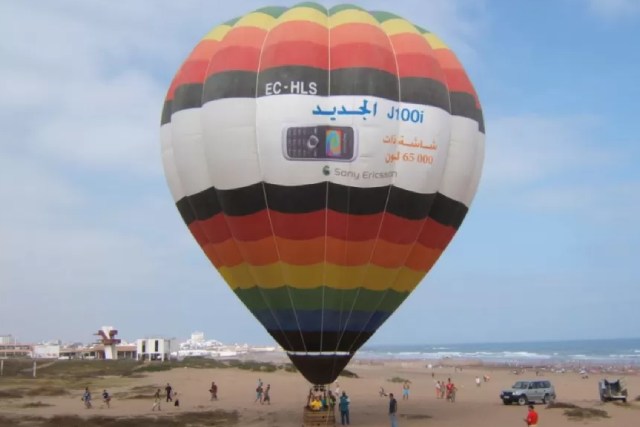 Paseo en globo por lo Badlands de Guadix Foto galería 2