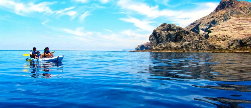 Kayak y snorkel en el San José - Cabo de Gata