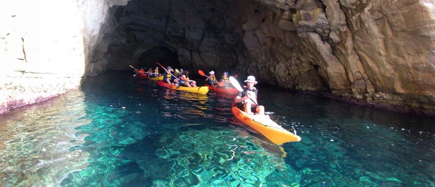 Kayak y snorkel en el San José - Cabo de Gata Foto galería 1