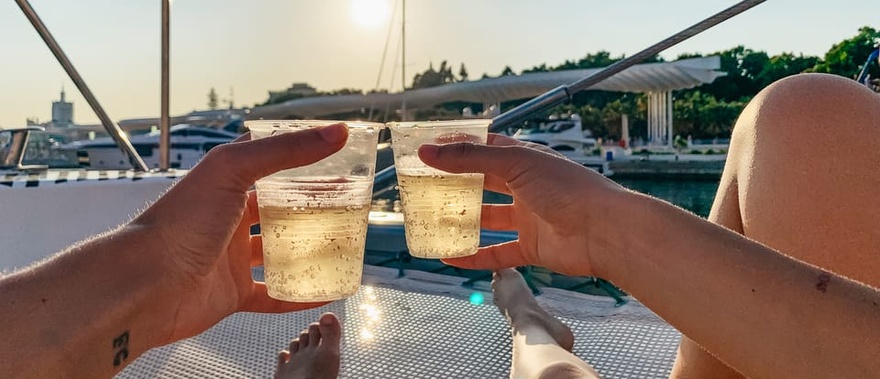 Paseo en catamarán por la bahía de Málaga Foto galería 4
