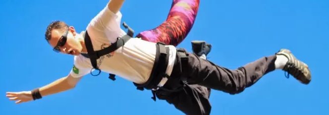 Salto de puenting en la Puerta de Segura