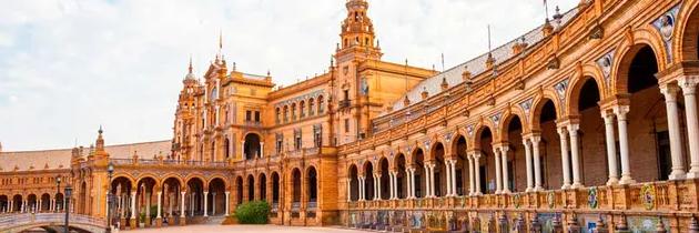 Visita guiada por la Plaza de España y el Parque de María Luisa